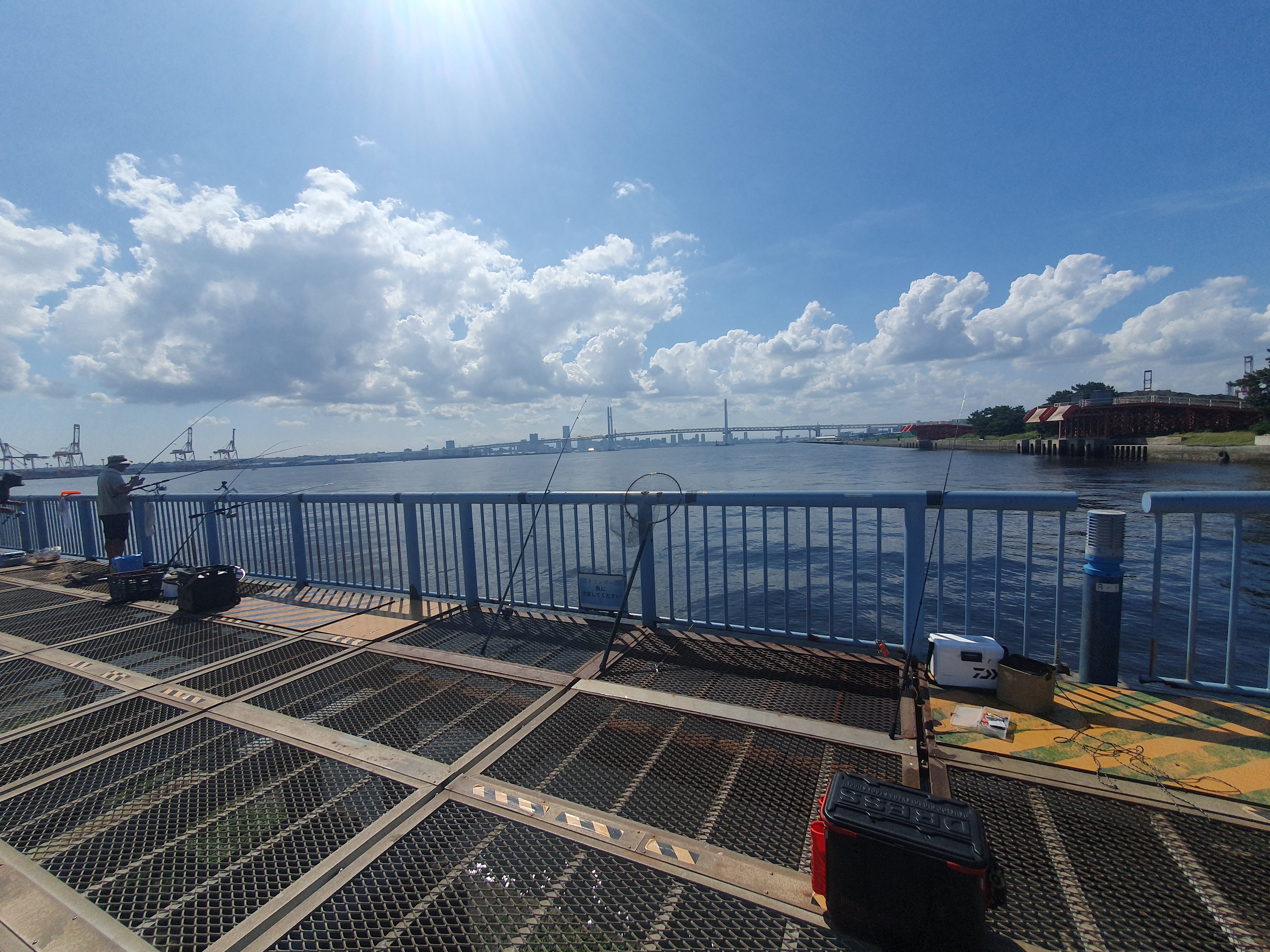 横浜 大黒海づり施設 釣り