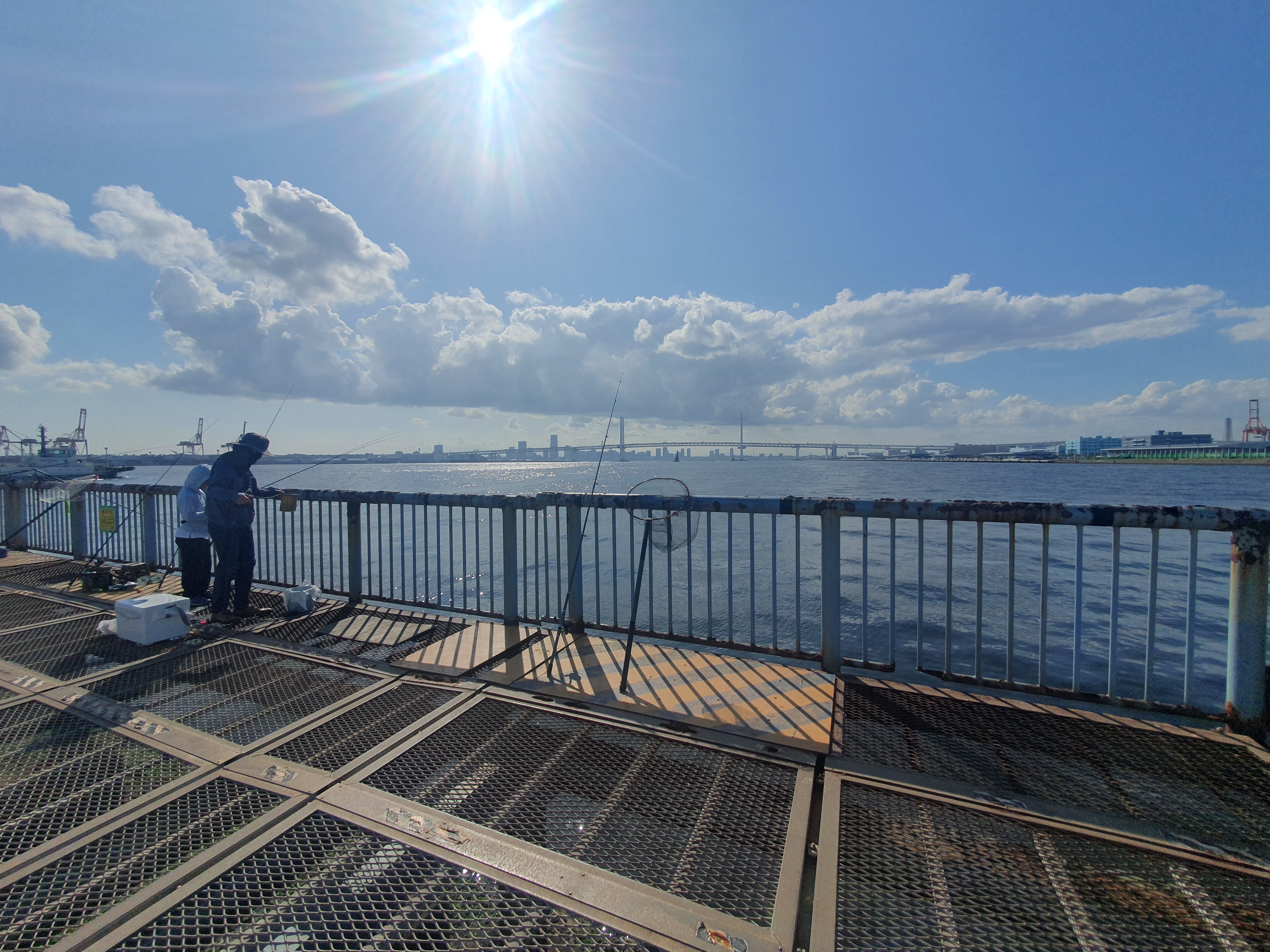 横浜 大黒海づり施設 釣り