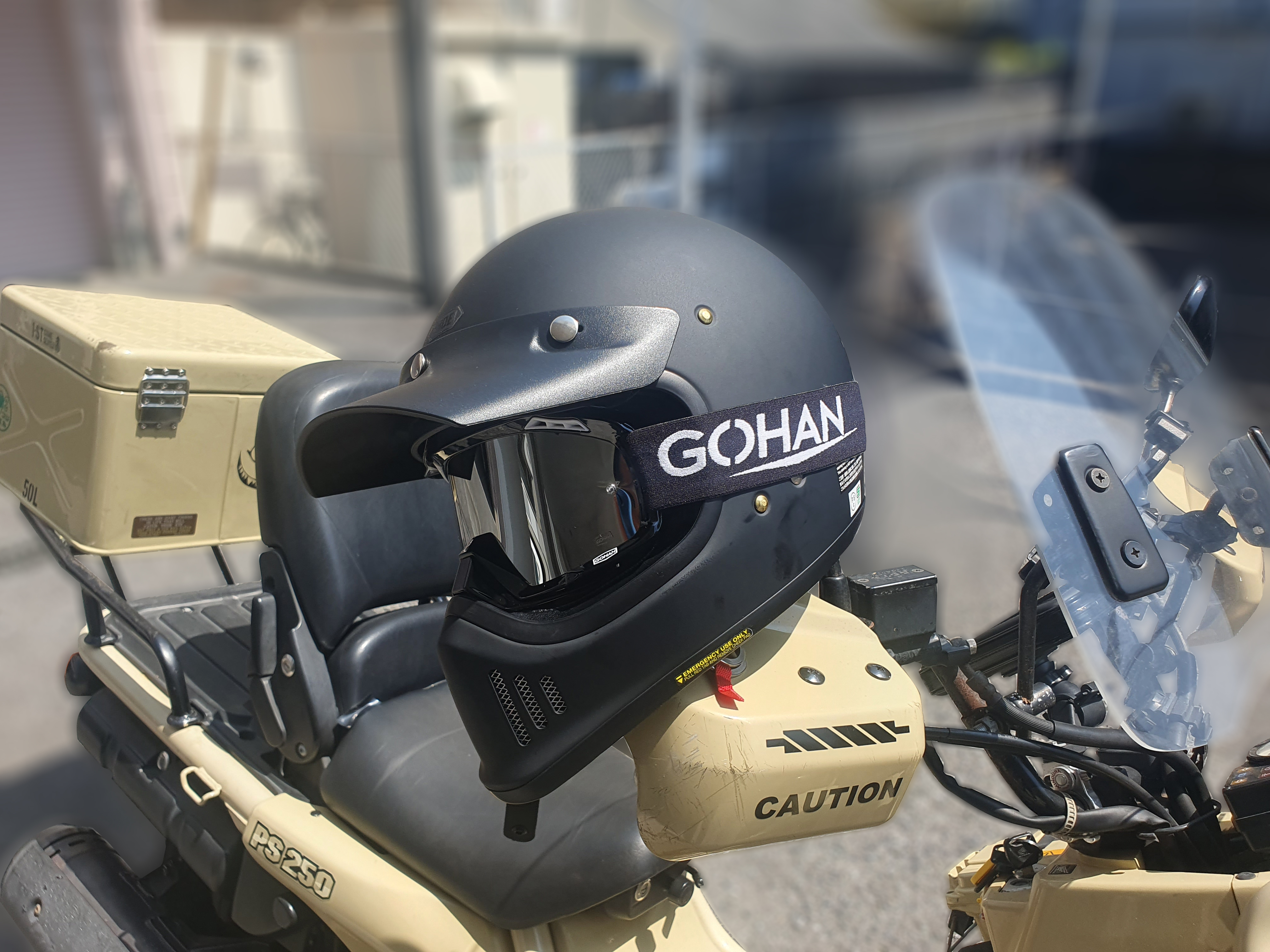 バイク ヘルメット EX-ZERO GOHAN