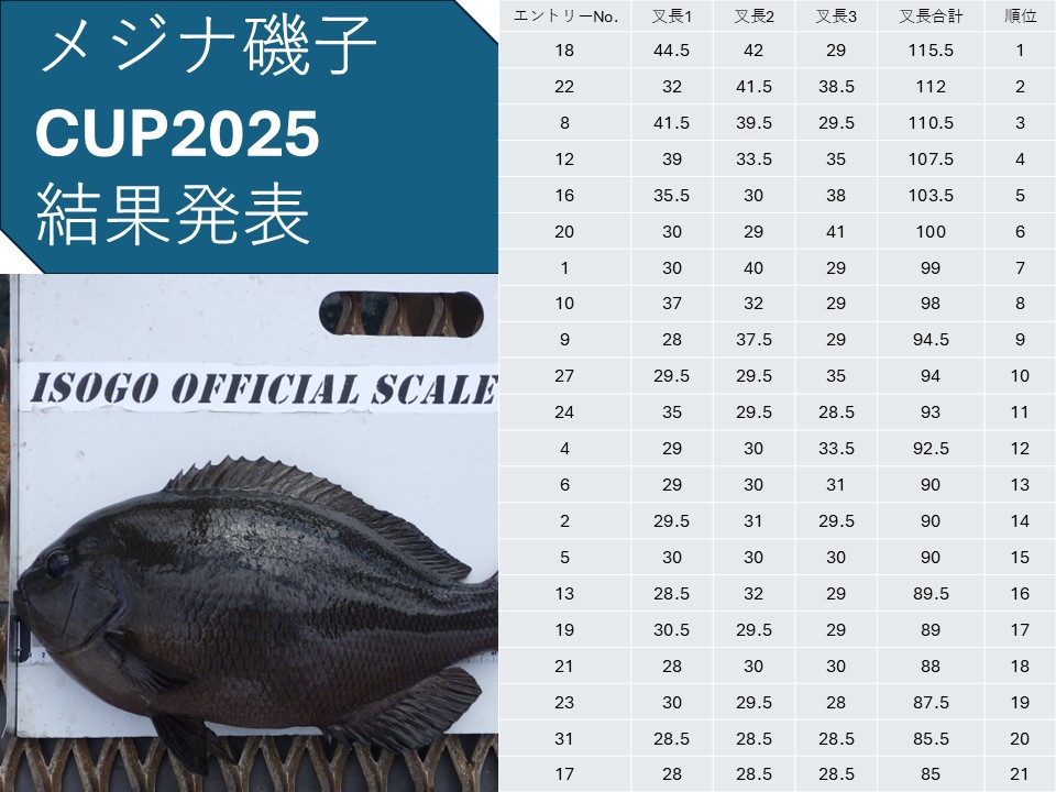 磯子海づり施設 釣り メジナ ウキフカセ釣り